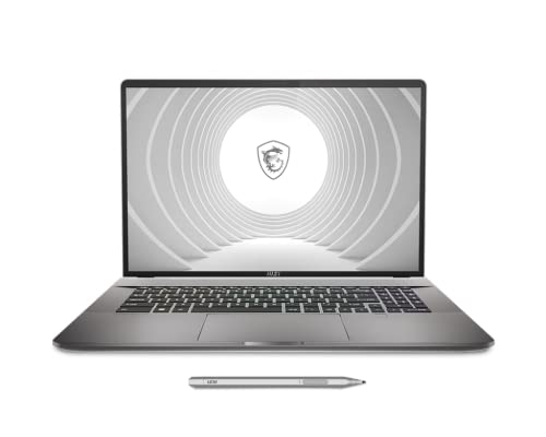 MSI CreatorPro Z17 A12UMST-074FR i7-12700H Estación de Viaje móvil 43,2 cm (17") táctil Quad HD+ Intel Core™