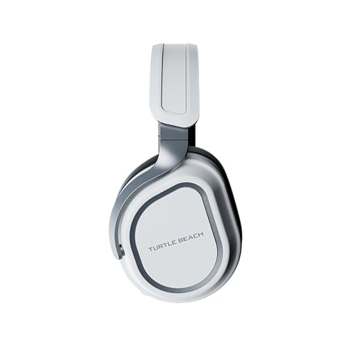 Turtle Beach Stealth 700 Blanco Playstation Auriculares de Juego Inalámbricos con 80hr Batería, Altavoces de 60 mm, Transmisores Duales y Bluetooth para PS5, PS4, PC y móviles