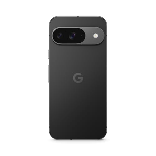 Google Pixel 9 - Smartphone Android Desbloqueado con Gemini, cámara Avanzada, batería con una autonomía de 24 Horas y Pantalla Actua de 6,3" - Obsidiana, 128GB
