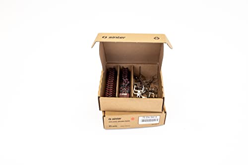 Sinter Pastillas de Freno de Disco - 018 Shimano K Green S2032 - Caja de 25 Pares Paquete de Taller 2022: Verde Talla única