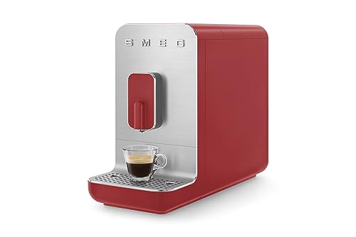 SMEG BCC01RDMEU Cafetera automatica, Plastic, Black