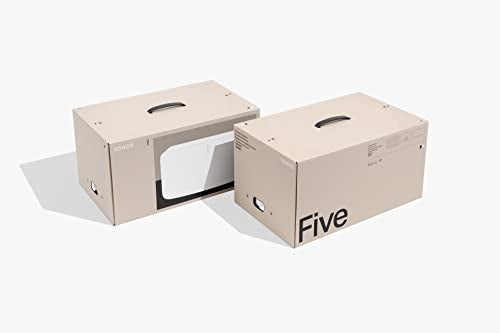Sonos Five SNS-FIVE1EU1 - el altavoz inteligente y potente compatible con AirPlay de Apple en dispositivos iOS, color blanco
