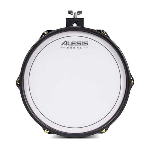 Alesis Crimson III - Set de Batería Eléctrica, Bluetooth, MIDI, Parches de Malla Doble Zona, Ride Triple Zona, Platillos con Choke, Lecciones de Drumeo y BFD, Admite Doble Bombo, Rojo