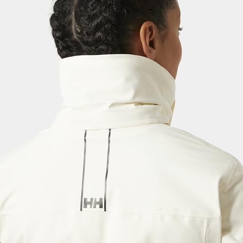 Helly Hansen W Adore Ins Rain Coat, Chaqueta De Esquí Para Mujer, Blanco (White), XL