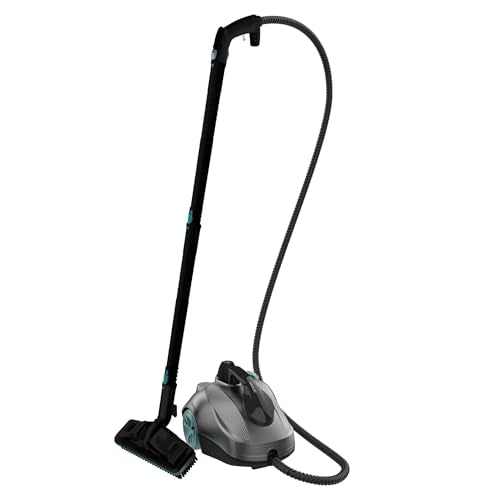 Cecotec Vaporeta de Trineo Hydrosteam 2000 Easyhome Max, 2000 W de potencia, 60 g/min, 5 bares de presión, 7,5 m radio acción, Depósito XXL 2 litros, 150 min ininterrumpidos, kit Accesorios