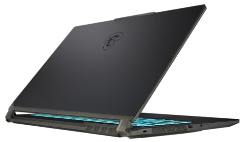 MSI Cyborg 15 - Ordenador portátil para Juegos, 15,6", Full HD 144Hz, Intel Core i5-13420H, NVIDIA GeForce RTX 4050, 16GB DDR5, SSD 512GB, Windows 11 Home, Teclado QWERTZ, A13VE-863, Negro