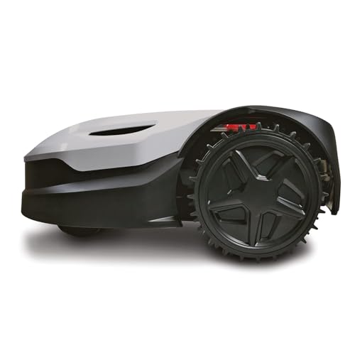 Robot cortacésped WIPER Pop-8S | 800m2 | 4 áreas gestionadas | Receptor Bluetooth | 3 Cuchillas | Sensor de Lluvia | Cable perimetral 170m | Altura de Corte Regulable de 20 a 60 mm