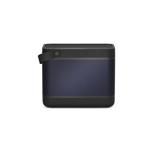 Bang & Olufsen Beolit 20 Potente Altavoz Bluetooth Inalámbrico Portátil para Uso en Casa y Exteriores con Sonido de 360 Grados y Cargador Inalámbrico Qi Integrado para Teléfono Black Anthracite