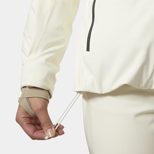 Helly Hansen W Adore Ins Rain Coat, Chaqueta De Esquí Para Mujer, Blanco (White), XL