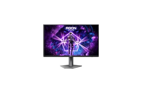 AOC Agon Pro AG276QZD2 - Monitor OLED QHD de 27 Pulgadas, 240 Hz, 0,03 ms GtG, FreeSync Premium Pro, Comp. G-Sync, HDR400 (2560x1440, 2X HDMI 2.0, DisplayPort, Hub USB) Negro