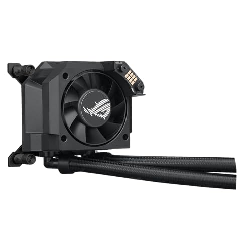 ASUS ROG Ryujin III 360 ARGB Extreme - Sistema de refrigeración AiO con Bomba Asetek Gen8 V2, Ventiladores magnéticos Reforzados, LCD de 3.5'', monitorización del Hardware y GIF Personalizados
