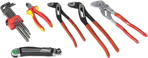 KNIPEX Maleta de Herramientas BIG Basic Move, Fontanería, 00 21 06 HK S