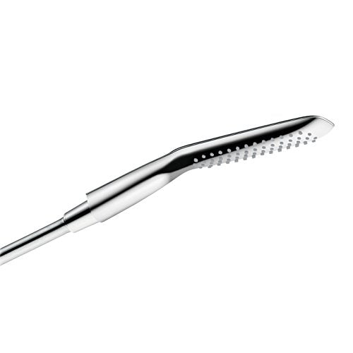 Hansgrohe 31471000 Metris grifo de pie con ducha de mano para bañera, cromo