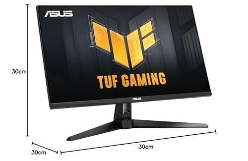 ASUS TUF Gaming VG27AQM1A - Monitor Gaming de 27 Pulgadas, QHD (2560x1440), 260Hz (OC), ELMB Sync, 1ms (GTG), Freesync Premium, Compatible con G-Sync, Variable Overdrive, 90% DCI-P3, DisplayHDR 400