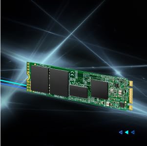 Transcend MTS830S 4 TB M.2 2280 SATA III 6 GB/s Unidad Interna de Estado sólido (SSD) 3D TLC NAND con caché DRAM (TS4TMTS830S)
