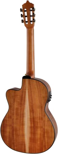 ARTESANO Guitarra de concierto, Nuevo Koa Cut, eSonido Preamplificador