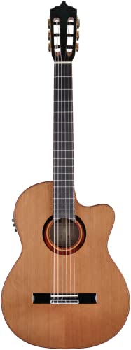 ARTESANO Guitarra de concierto, Nuevo Rojo Cut, eSonido Preamplificador