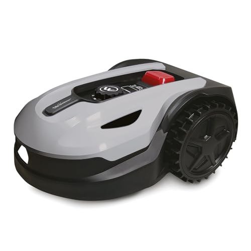 Robot cortacésped WIPER Pop-8S | 800m2 | 4 áreas gestionadas | Receptor Bluetooth | 3 Cuchillas | Sensor de Lluvia | Cable perimetral 170m | Altura de Corte Regulable de 20 a 60 mm