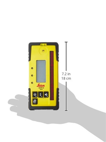 LEICA 789924 - Receptor Rod Eye 160 Digital para niveles láser rotativos Rugby