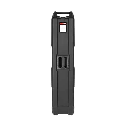 Gator Cases GTR-MINIVAULT-B2 Mini Vault - Funda Exterior de Polietileno con Paredes Gruesas para bajo eléctrico, Color Negro, Negro, Flightcase