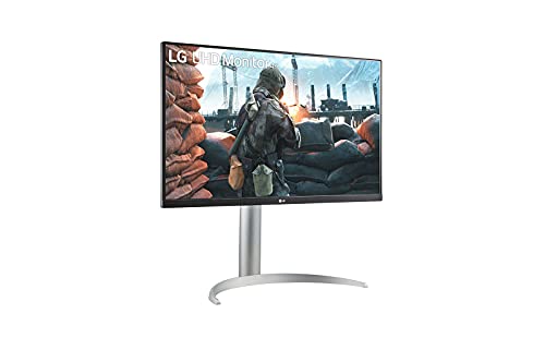 LG Monitor 27" 27UP650-W IPS HDR400 16:9 3840X2160 400CD/M2 60HZ 1200:1 5MS 178/178 Anti Glare 3H 2XHDMI DP Headphone out DCI-P3