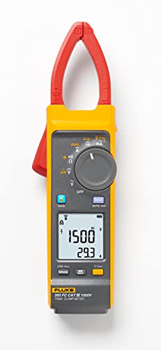 Fluke Pinza amperimétrica de verdadero valor eficaz con iFlex CAT III 1500 V 393 FC