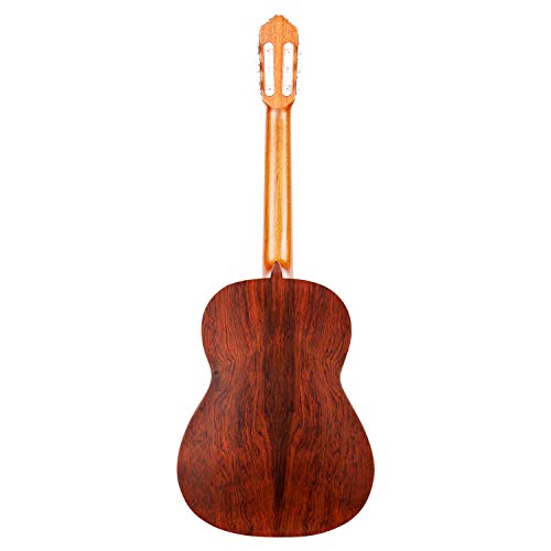 Ortega R180 - Guitarra clásica (cedro y bubinga, tamaño 4/4), color natural