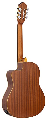 Ortega Classical Guitar Family Series Pro 44 Incluye funda Mástil delgado NT Cedro natural RCE131SN