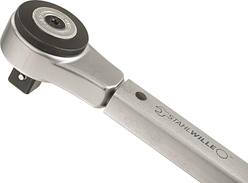 STAHLWILLE 750NR/400 | Llave dinamométrica 80-400 N·m con carraca de 3/4 pulgadas | con certificado | Fabricado en Alemania