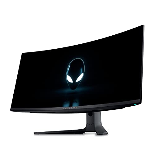 Alienware AW3423DWF 34" WQHD (3440x1440) 21:9 1800R Monitor Gaming Curvo, 165Hz, QD OLED, 0.1ms, AMD FreeSync Premium Pro, 99.3% DCI-P3, HDR400, 2x DisplayPort, 1x HDMI, 5x USB, 3 Años de Garantía
