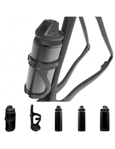 Mahle Smartbike Systems Ebm Mahle Portabotellas, Adultos Unisex, Negro, Talla única