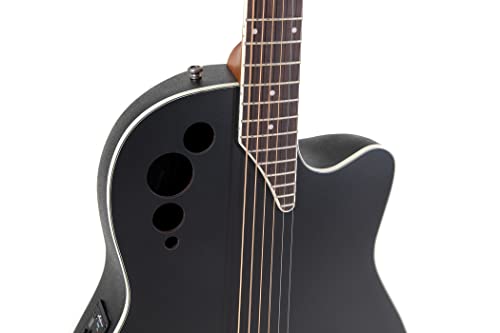 Applause Elite AE44 Guitarra electroacústica Mid Cutaway, natural satinado AE44-4S