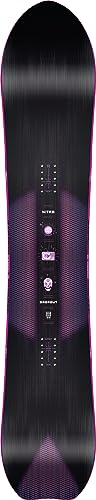 Nitro Tabla de Snowboard para Hombre Dropout BRD '24, Allmountainboard, Directional, CAM-out Camber, All-Terrain, Mid Wide