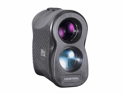 CONDTROL - Telémetro Binoculares Vector 1500 - Alcance de 5 a 1500 m - Medida Precisa Continua, de Velocidad hasta 300 km/h - Garantía 2+1 años - Entregado con Accesorios