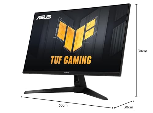 ASUS TUF Gaming VG27AQA1A - Monitor de 27" WQHD (2560x1440), Overclock 170Hz (por encima de 144Hz), Extreme Low Motion Blur, Freesync Premium, 1ms (MPRT), Shadow Boost, HDR, DisplayWidget Lite