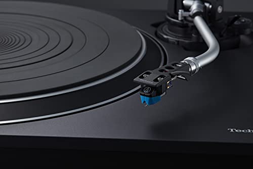 Technics SL-100 Tocadiscos Premium de Tracción Directa (Elevación Automática de la Aguja, Diseño Elegante y Clásico, Tocadiscos para DJ), Negro