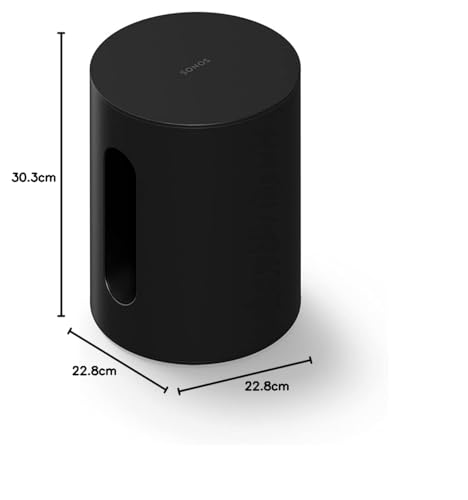 Sonos Sub Mini - Subwoofer inalámbrico Compacto - Negro