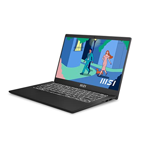 MSI Modern C13M-414XFR Ordinateur Portable 35,6 cm (14") Full HD Intel® Core? i5 i5-1335U 8 Go DDR4-SDRAM 512 Go SSD Wi-Fi 6 (8)