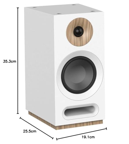 Jamo S 803 160W Blanco Altavoz - Altavoces (Alámbrico, 160 W, 57-26000 Hz, 8 Ω, Blanco)