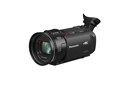 Panasonic HC-VXF11EG-K, Videocámara 4K con zoom óptico 24x y zoom digital 32x, Lente LEICA DICOMAR, Gran angular 25mm, Negro