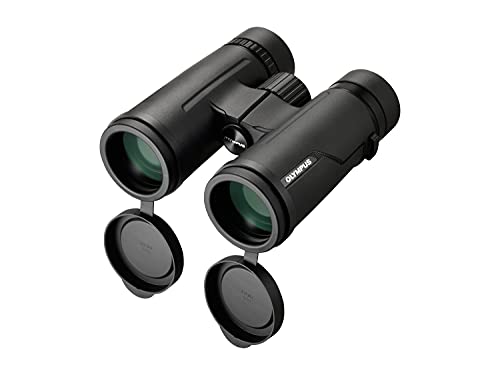 Olympus Prismáticos 8x42 PRO Visión natural, clara, luminosa, robustos, resistentes agua/niebla/repelente de aceite, sencillo - para viajar, hacer senderismo, deportes, observación a corta distancia