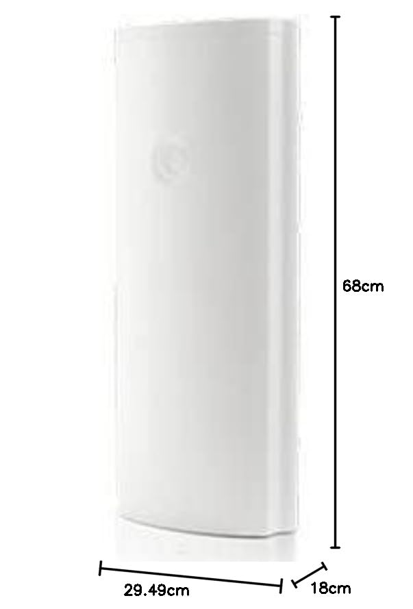 Cambium Networks ePMP 3000 - Antena (17 dBi, 4.9 - 5.97 GHz, 50 Ω, 70°, 6°, Antena sectorial)