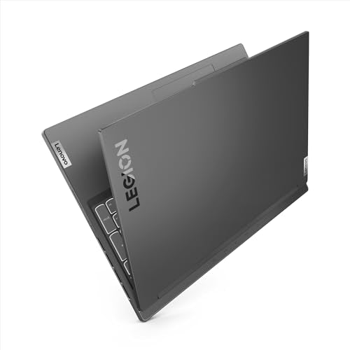 Lenovo Legion Slim 5 Gen 8 - Ordenador Portátil Gaming 16" WQXGA 165Hz (AMD Ryzen 7 7840HS, 16GB RAM, 512GB SSD, NVIDIA GeForce RTX 4070 8GB,Sin Sistema Operativo) Gris Oscuro - Teclado QWERTY Español