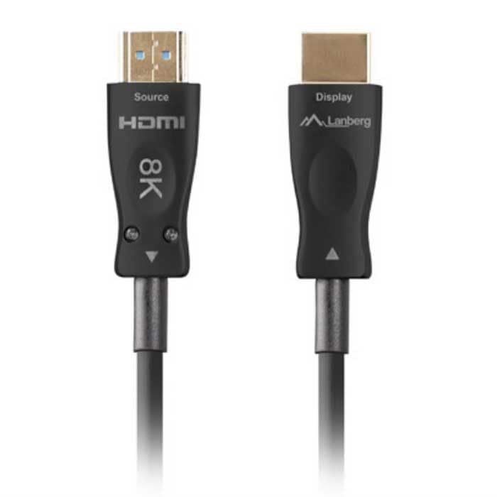 LANBERG Cable HDMI CA-HDMI-30FB-0800-BK