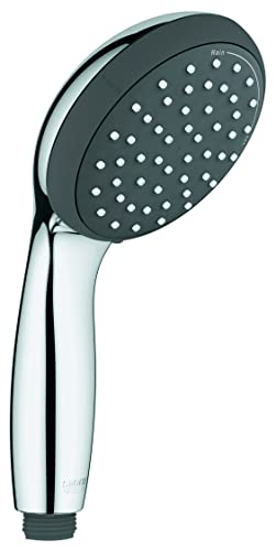 GROHE QuickFix Precision Trend - Set de ducha para instalación final, tecnología de control ecológico, ducha mural de 210 mm, cromado, ref. 34733002