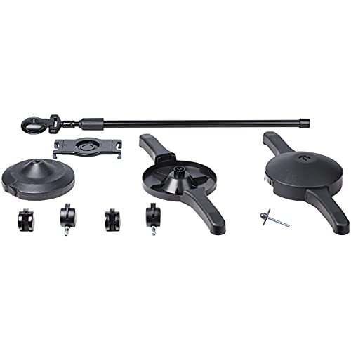 StarTech.com Base Soporte Móvil con Ruedas Bloqueables para Tablet, Atril de Altura Ajustable para Tablets de 7 a 11 Pulgadas, Base Portátil para Tablet con Soporte Removible para Tablet (STNDTBLTMOB)