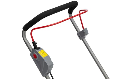 IKRA cortacésped Mulching ICM 2033 con 2X batería y Cargador, Ahorro de Espacio, Superficies de césped de hasta 150m²