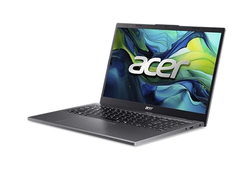 Acer Aspire 15 A15-41M-R6CJ, Ordenador Portátil 15,6” Full HD LCD (AMD Ryzen 7 8840HS, 16GB RAM, 512GB SSD, AMD Radeon Graphics, Windows 11 Home) Color Negro, Teclado QWERTY Español