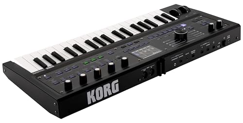Korg microKORG 2 - Sintetizador analógico de 37 teclas y procesador de voz - edición limitada negra