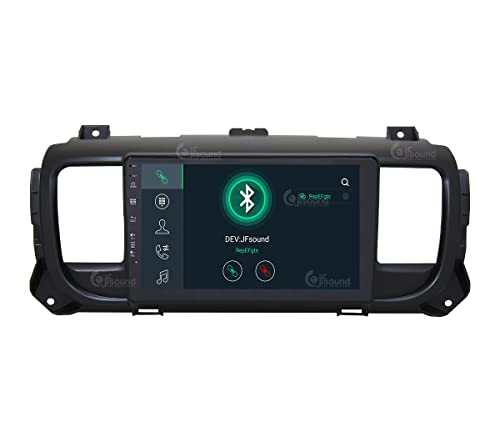 Radio de Coche para Citroen Jumpy (con navegador) Android GPS Bluetooth WiFi USB Dab+ Touchscreen 9" 8core Carplay AndroidAuto